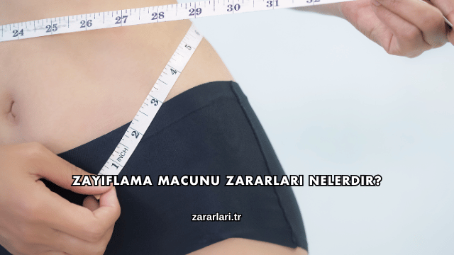 Zayıflama Macunu Zararları Nelerdir?