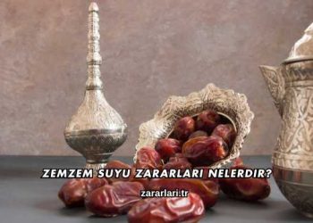 Zemzem Suyu Zararları Nelerdir?