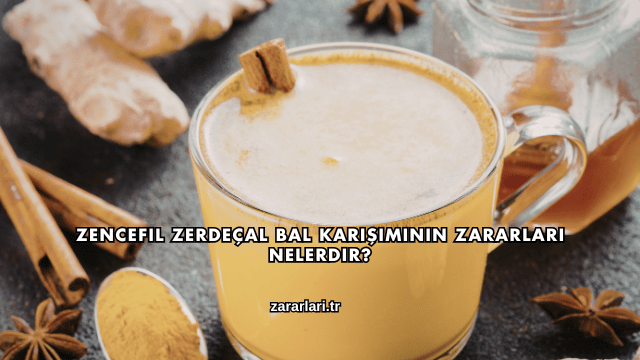 Zencefil Zerdeçal Bal Karışımının Zararları Nelerdir?