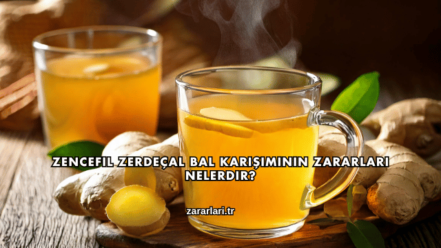 Zencefil Zerdeçal Bal Karışımının Zararları Nelerdir?