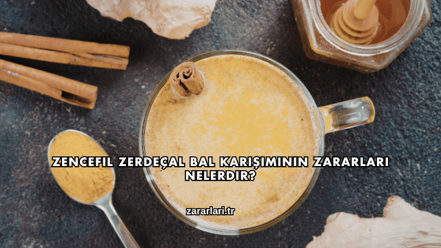 Zencefil Zerdeçal Bal Karışımının Zararları Nelerdir?
