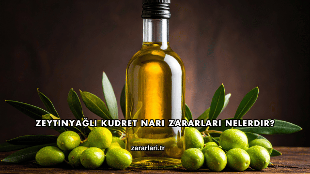 Zeytinyağlı Kudret Narı Zararları Nelerdir?